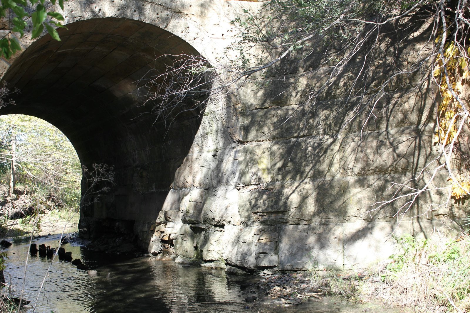 East abutment